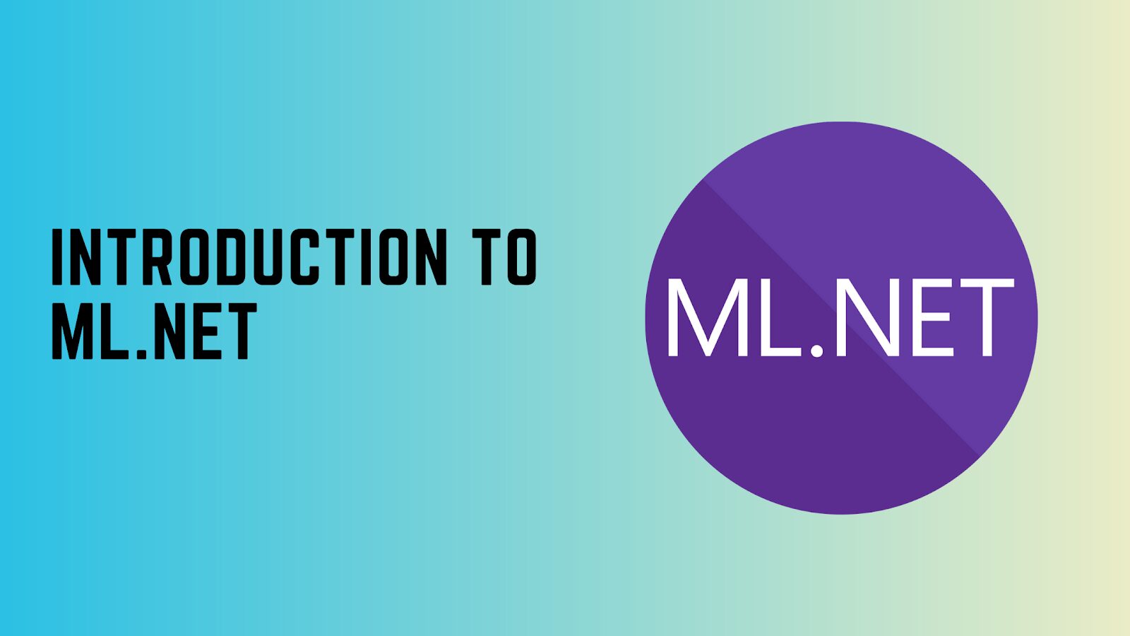 Introduction to ML.NET and its capabilities - Progressive Robot